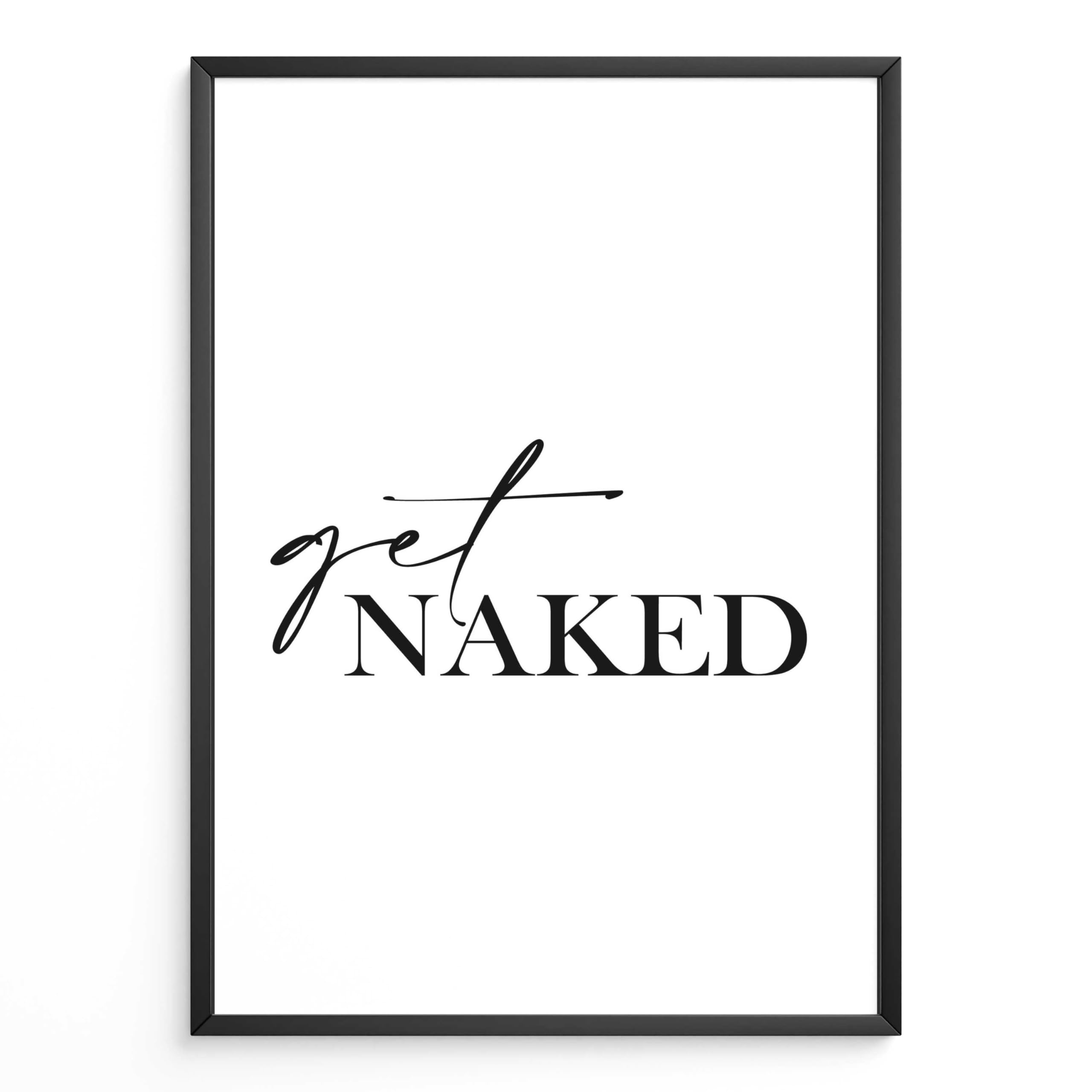 FORYOU24 Badezimmer Deko Bilder | hochwertiger Kunstdruck | schwarz weiß Wandbilder | WC Deko | Premium Druck