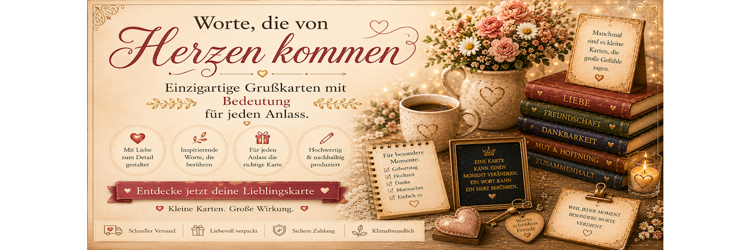 Das Geschenk, das <em>wirklich</em> beruehrt.