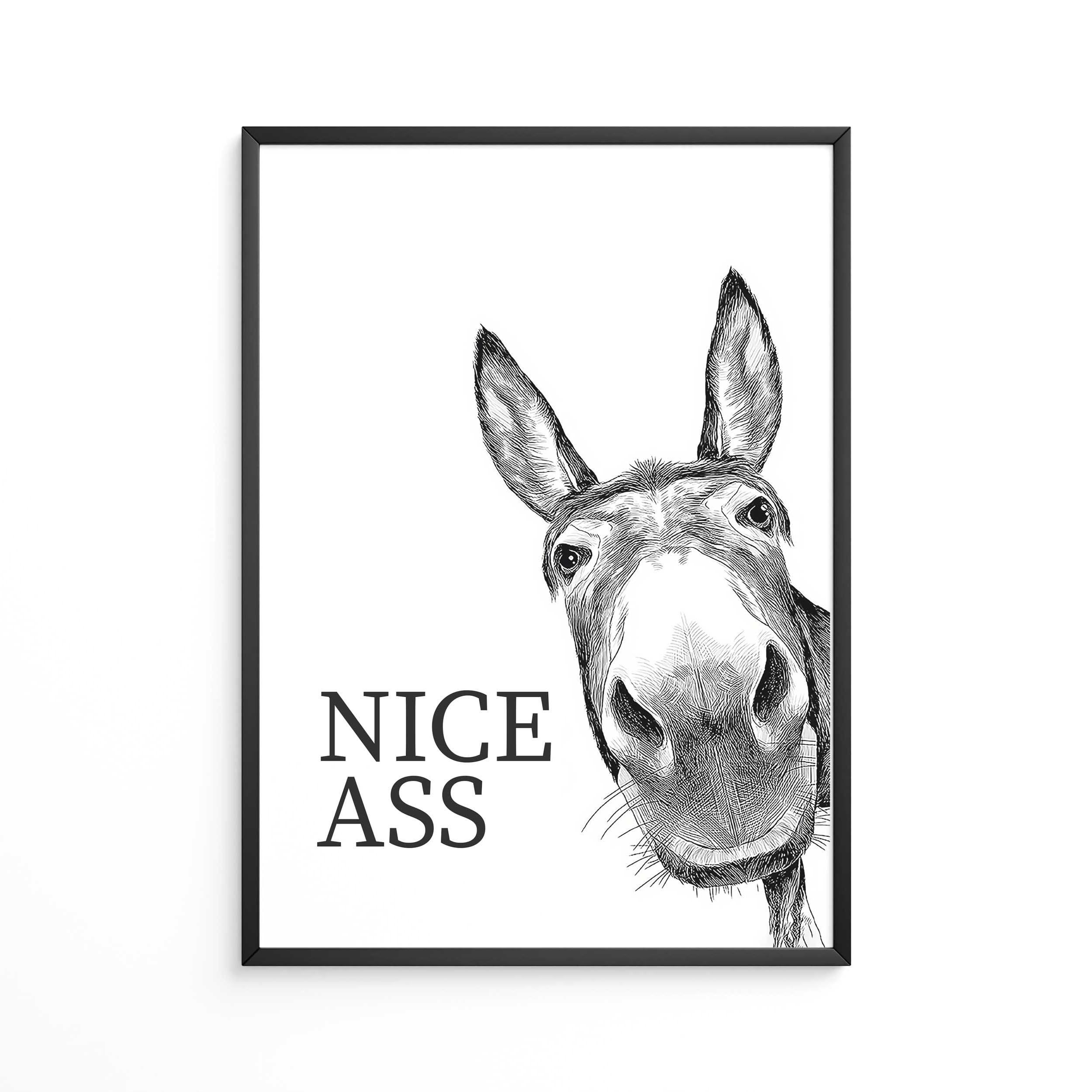 FORYOU24 Badezimmer Deko Bilder | hochwertiger Kunstdruck | schwarz weiß Wandbilder | WC Deko | Premium Druck