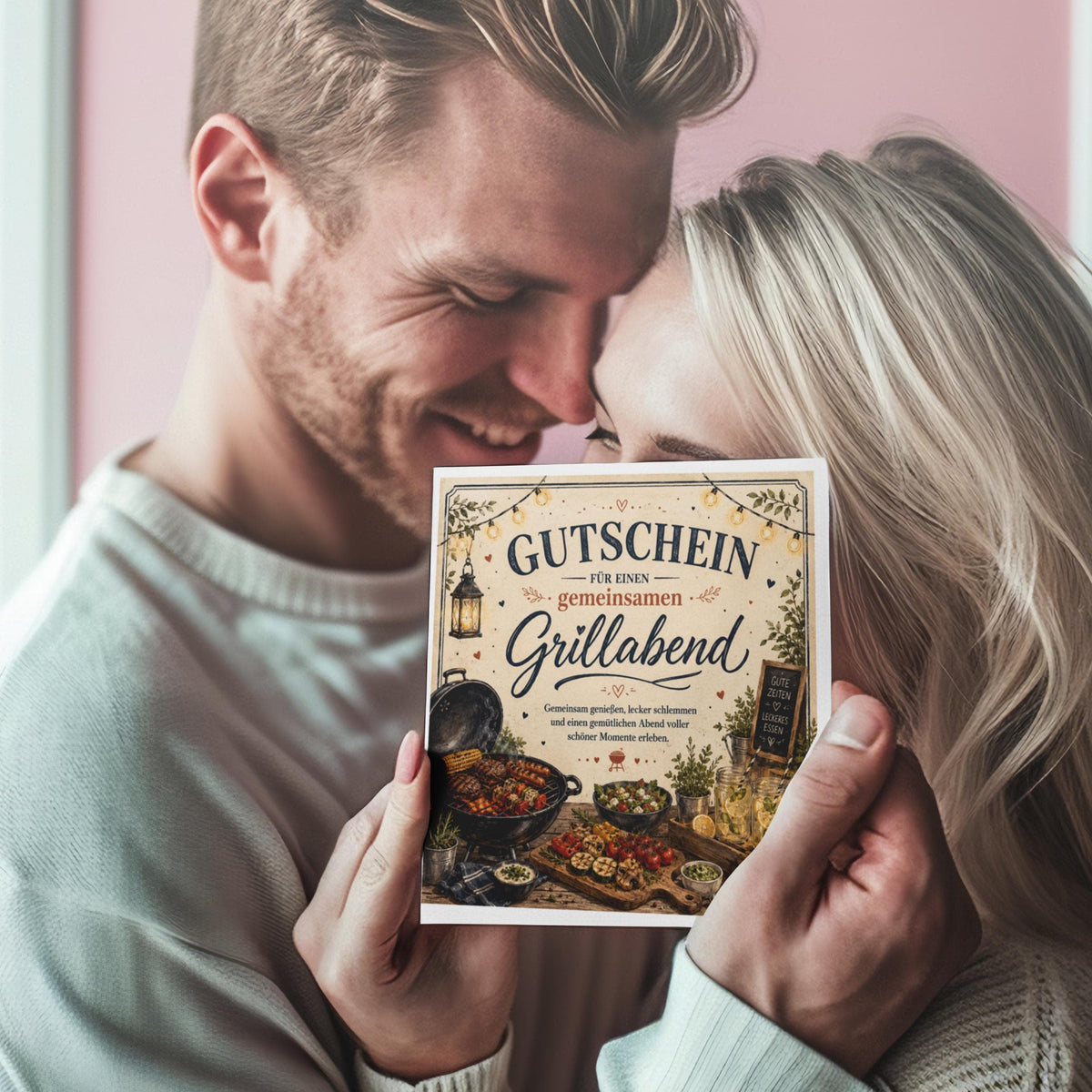 Gutschein Grillabend – Gutscheinkarte zum gemeinsamen Grillen