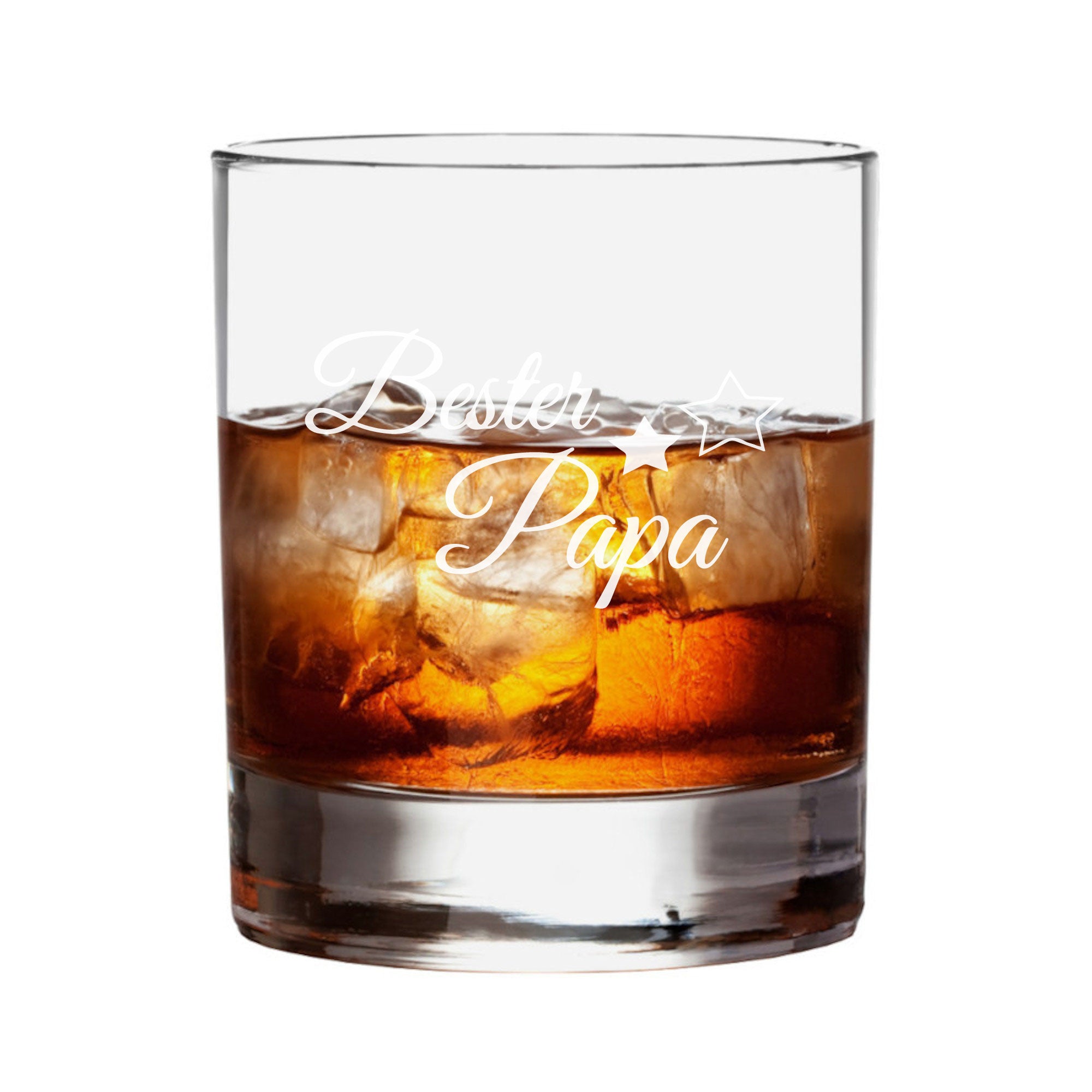 Whiskeyglas Leonardo "Bester Papa"