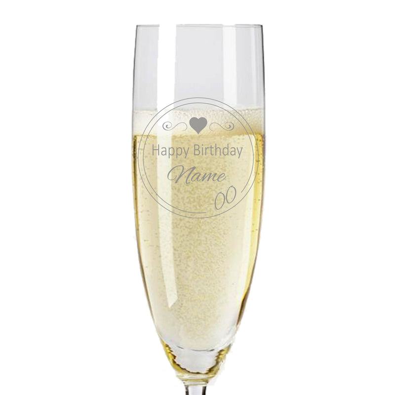 Leonardo Sektglas mit Gravur "Birthday"