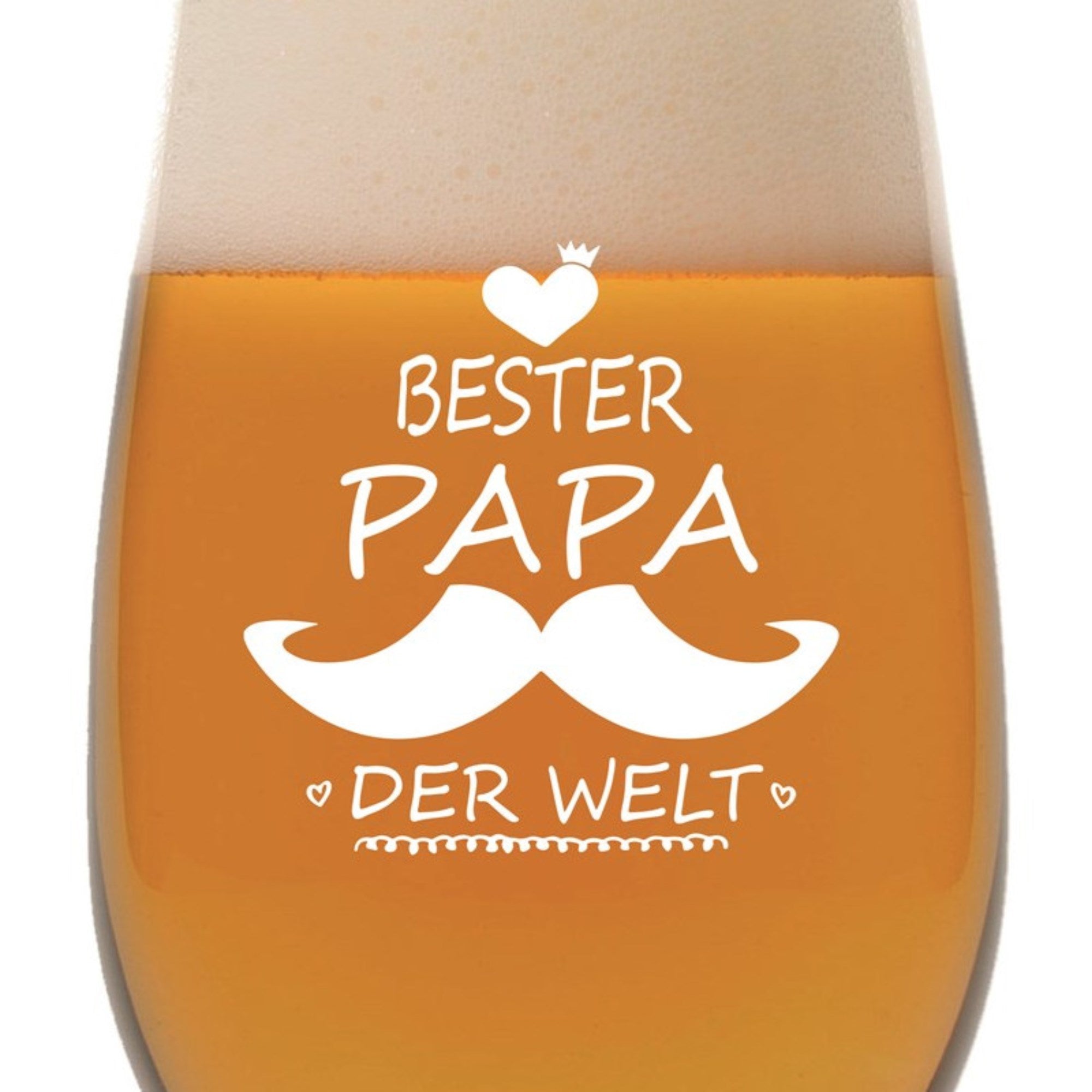 Leonardo Pilstulpe mit Gravur "Bester Papa der Welt"