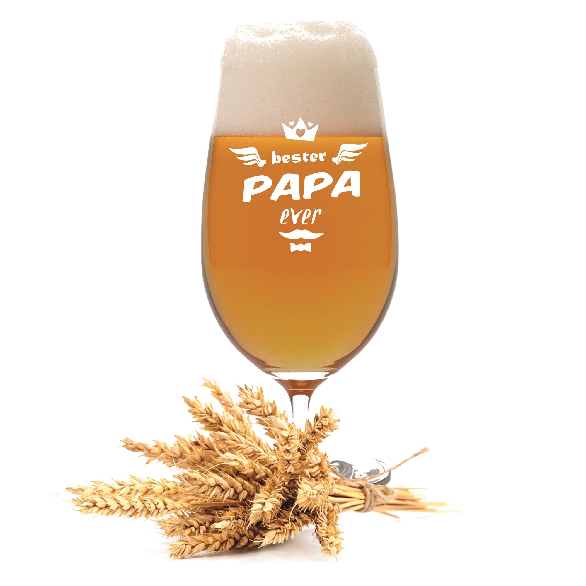Leonardo Pilstulpe mit Gravur "Bester Papa Ever"