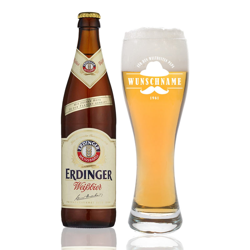 Premium Bierbox mit Leonardo Weizenglas und 0,5l Weizenbier Motiv 04