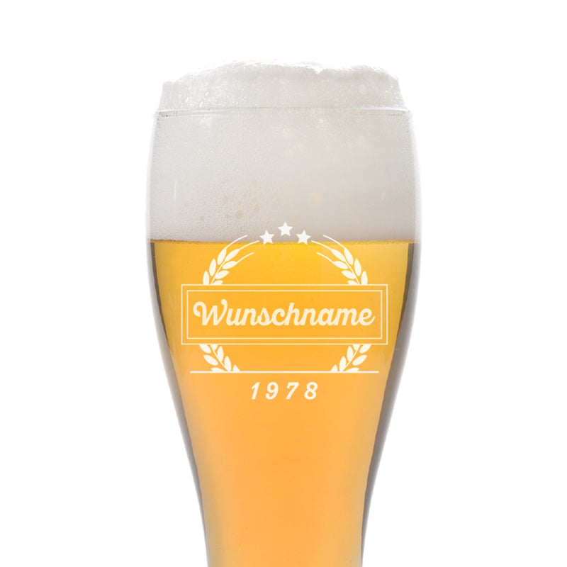 Premium Bierbox mit Leonardo Weizenglas und 0,5l Weizenbier Motiv 05